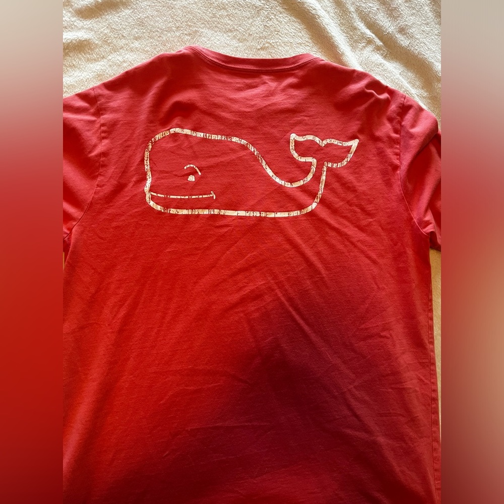 Long Sleeve Pink Vineyard Vines Shirt